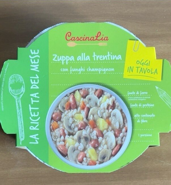 Confezione di Zuppa alla Trentina con Funghi Champignon