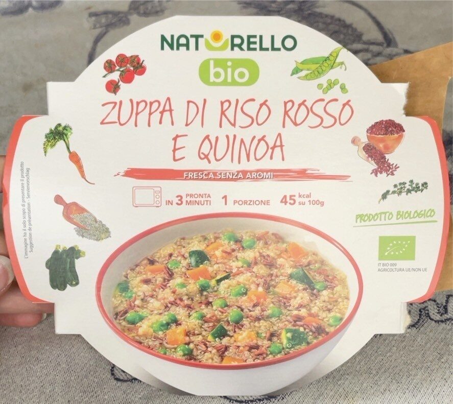 Confezione di Zuppa di riso rosso e quinoa