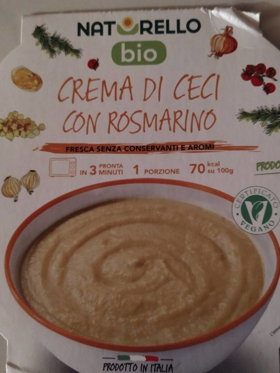 Confezione di Crema di ceci con rosmarino