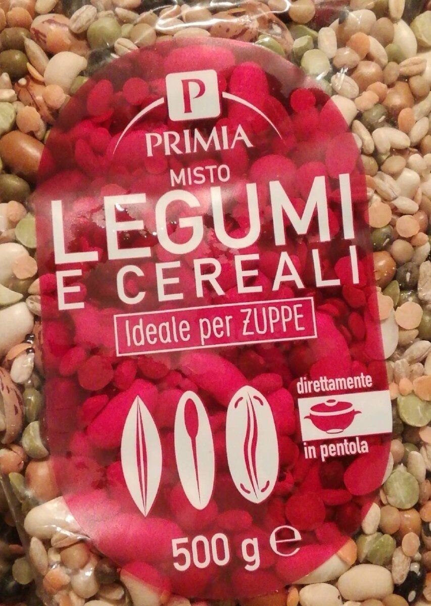 Confezione di Legumi e cereali