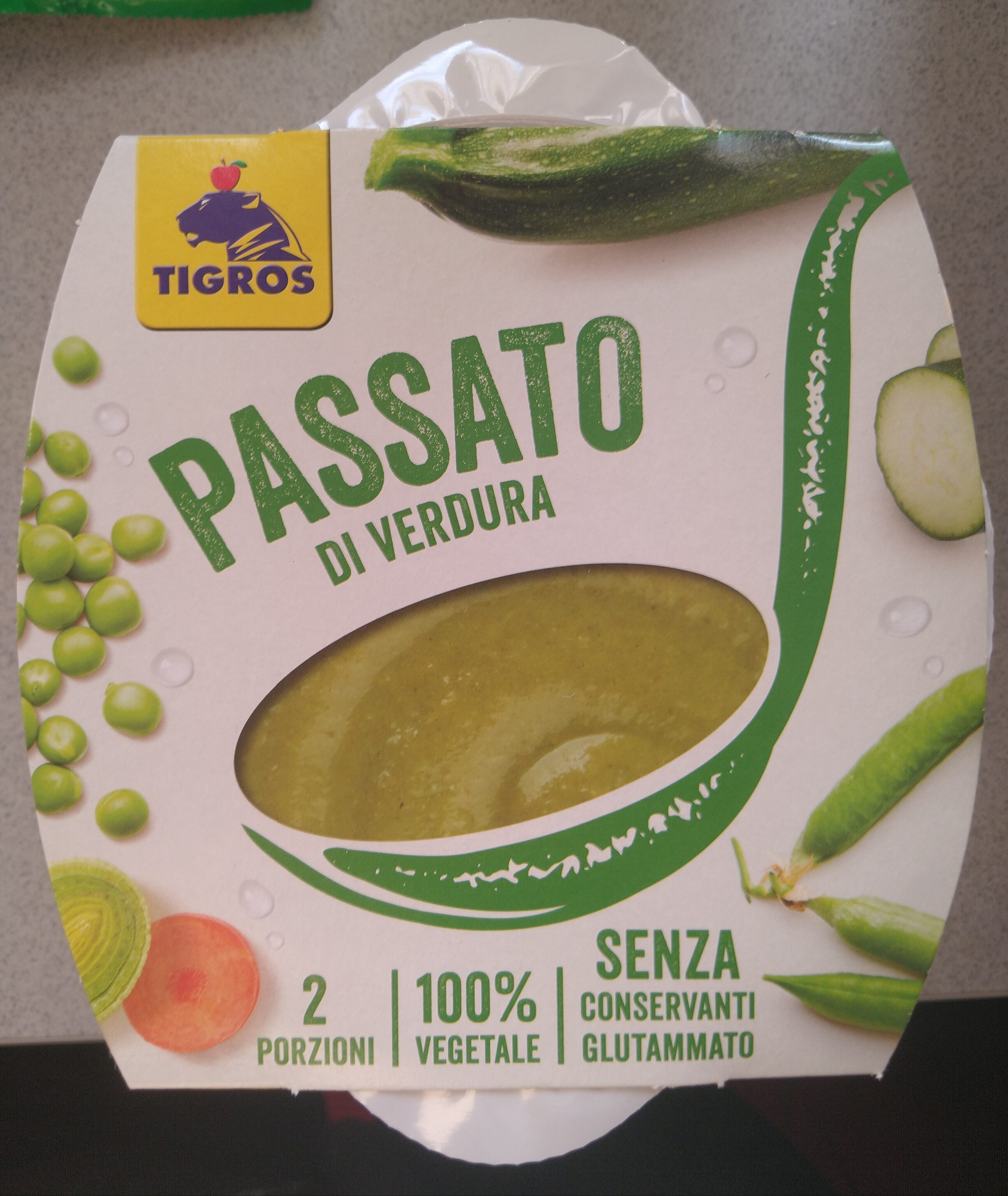 Confezione di Passato di verdura
