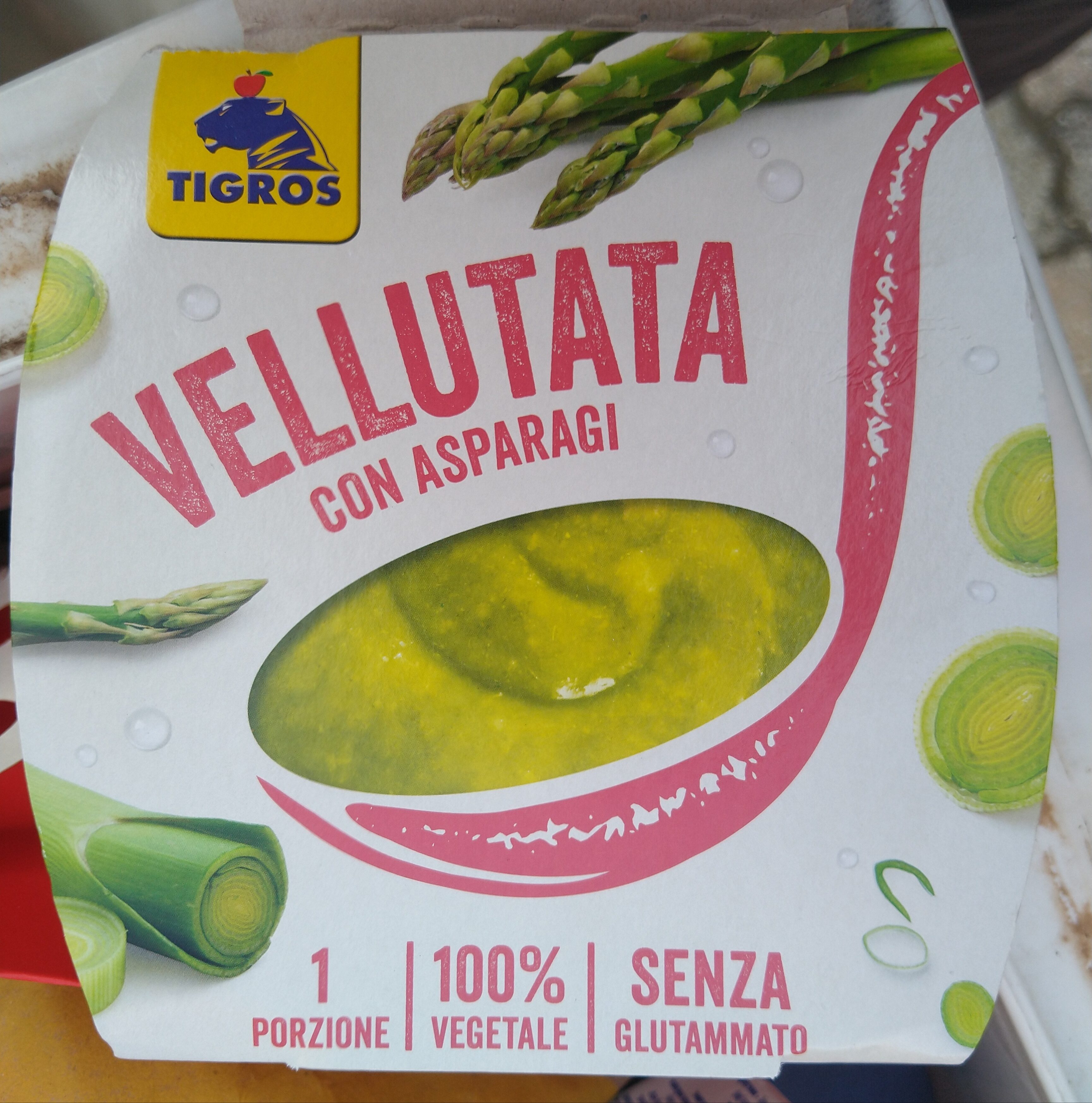 Confezione di Vellutata con asparagi