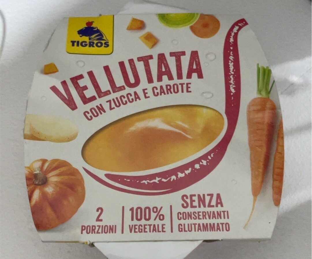 Confezione di Vellutata con zucche e carote