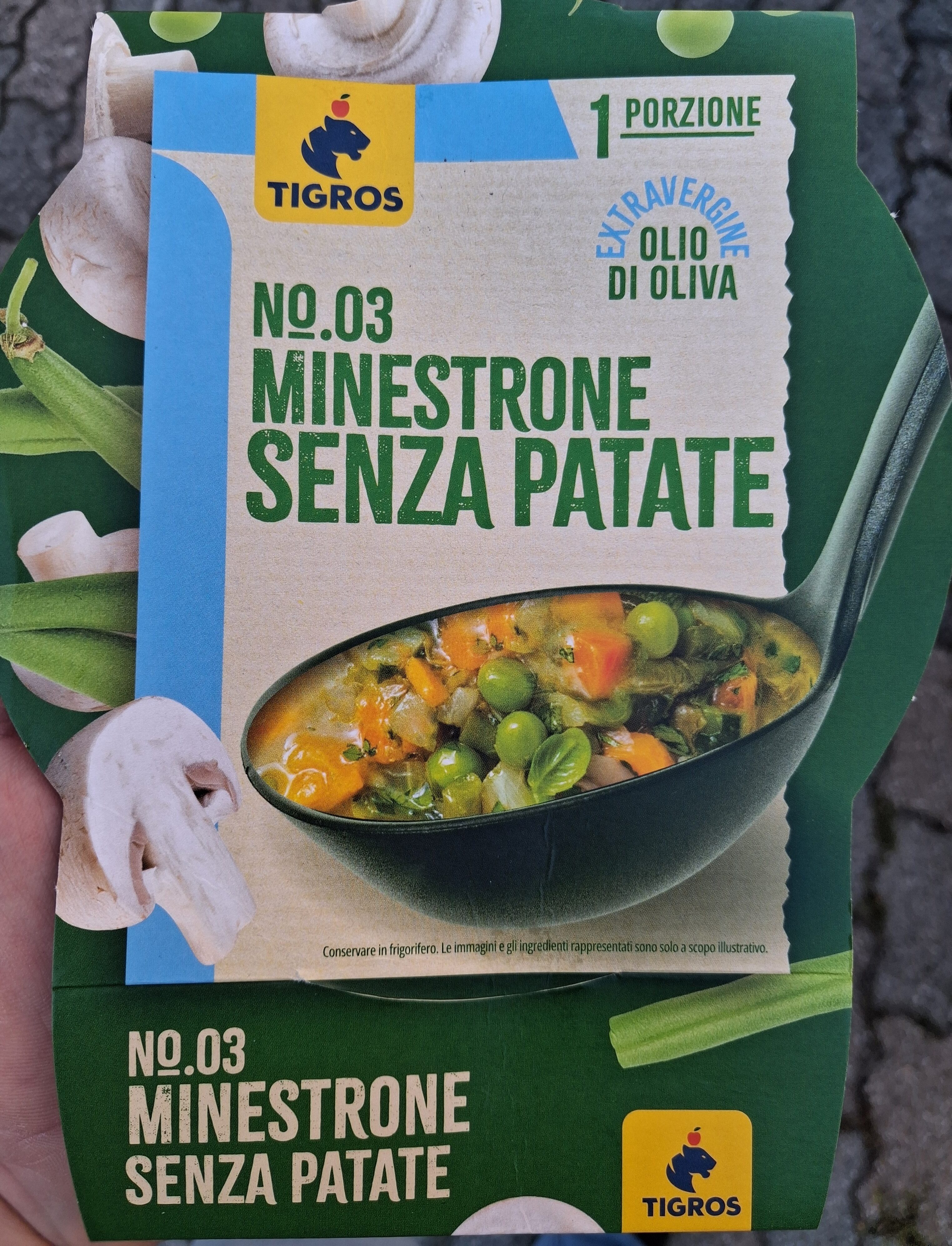 Confezione di Minestrone senza patate