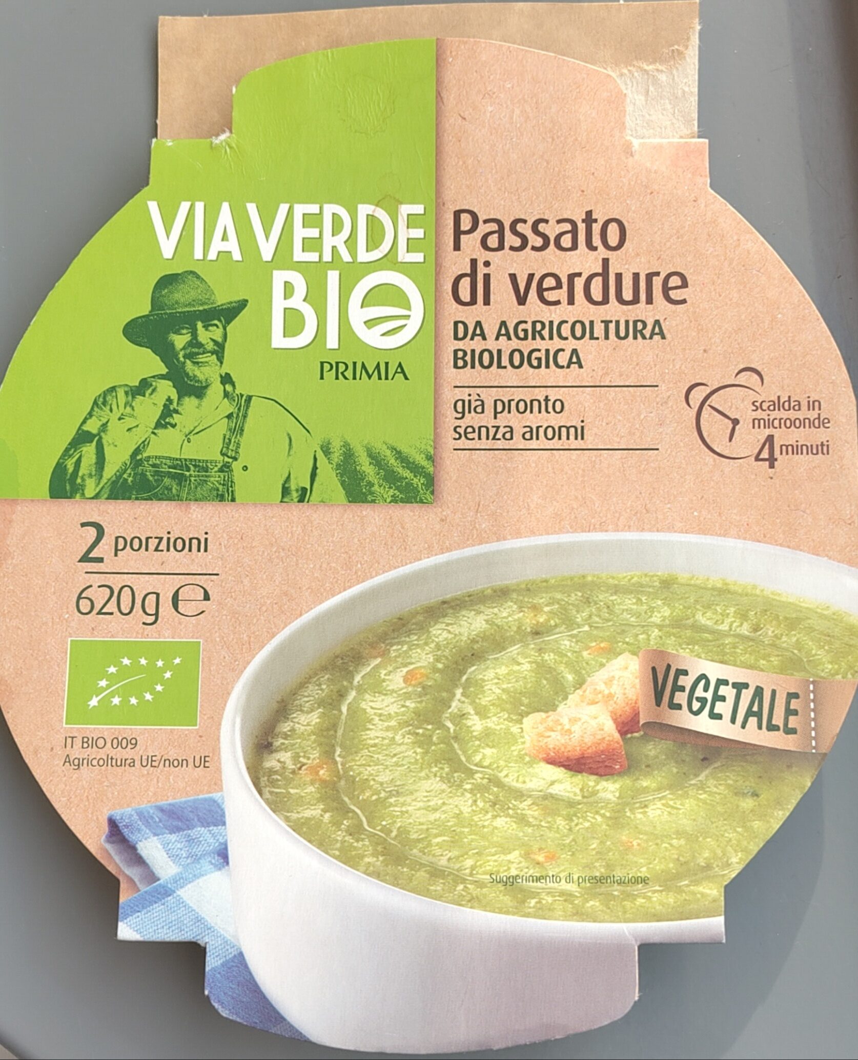 Confezione di Passato di verdure