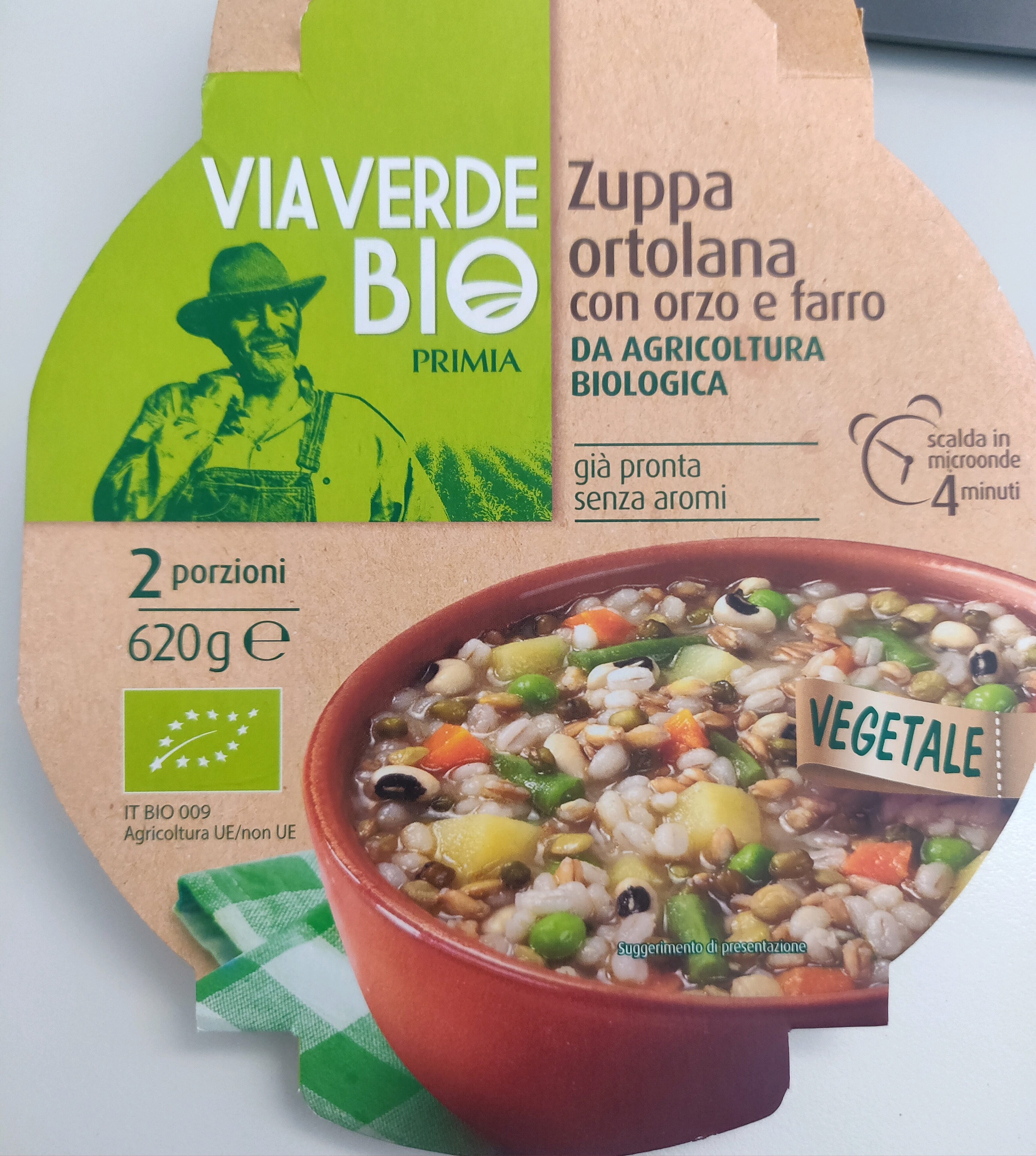 Confezione di Zuppa ortolana con orzo e farro
