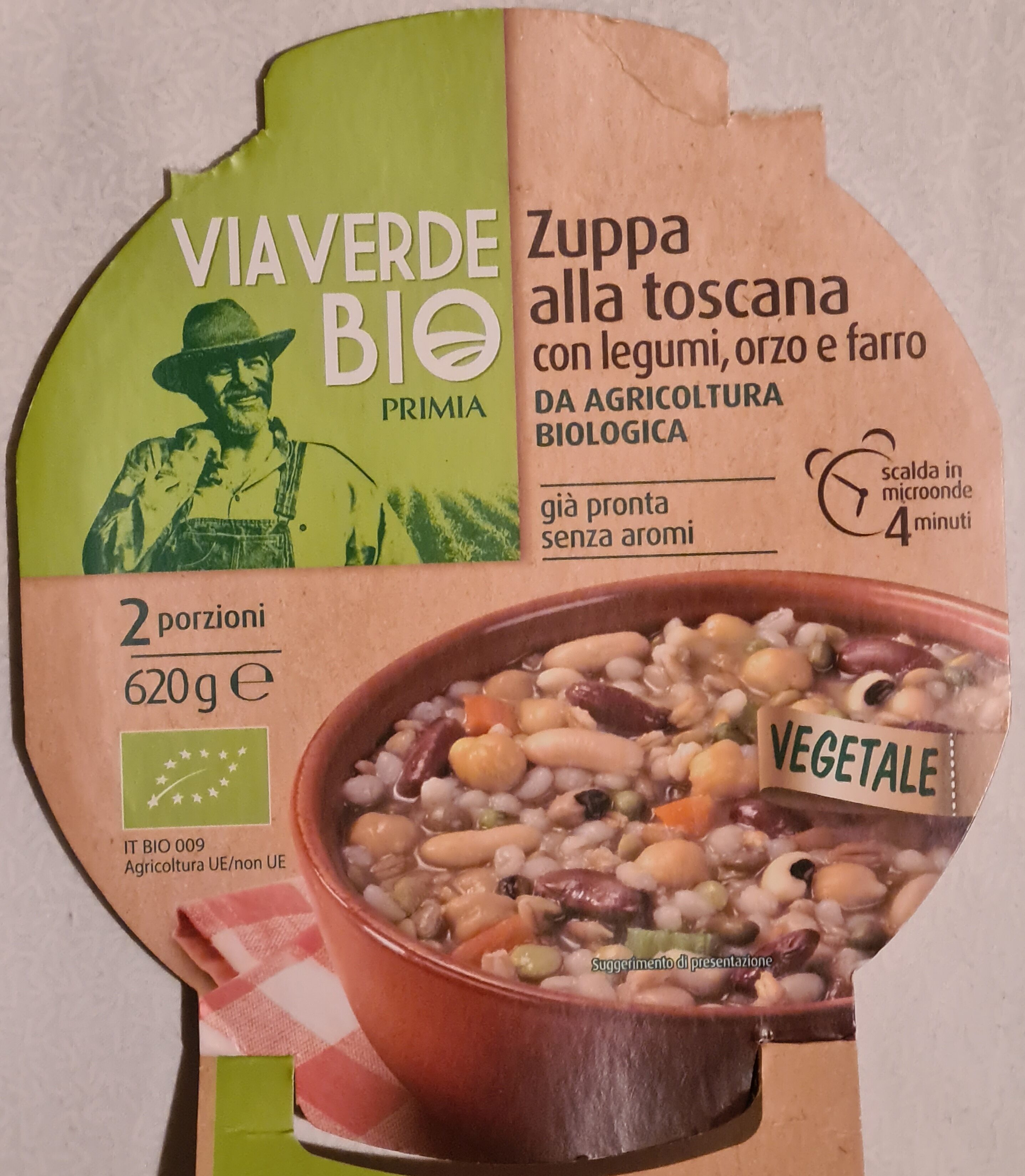 Confezione di Zuppa alla toscana, con legumi, orzo e farro