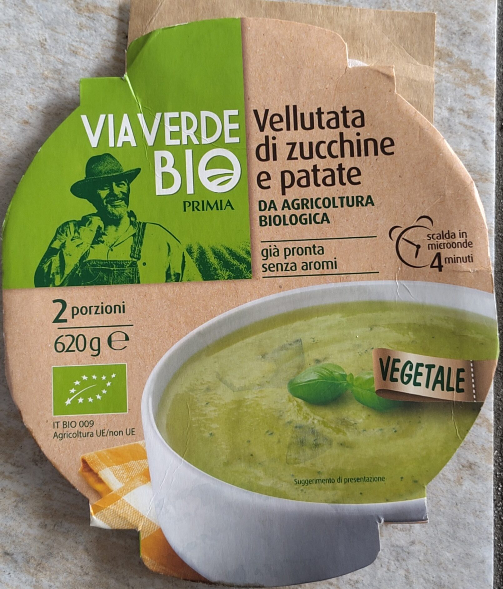 Confezione di Vellutata di zucchine e patate