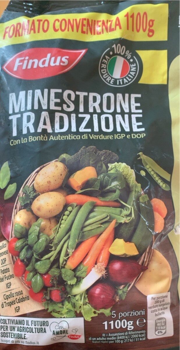 Confezione di Minestrone tradizionale