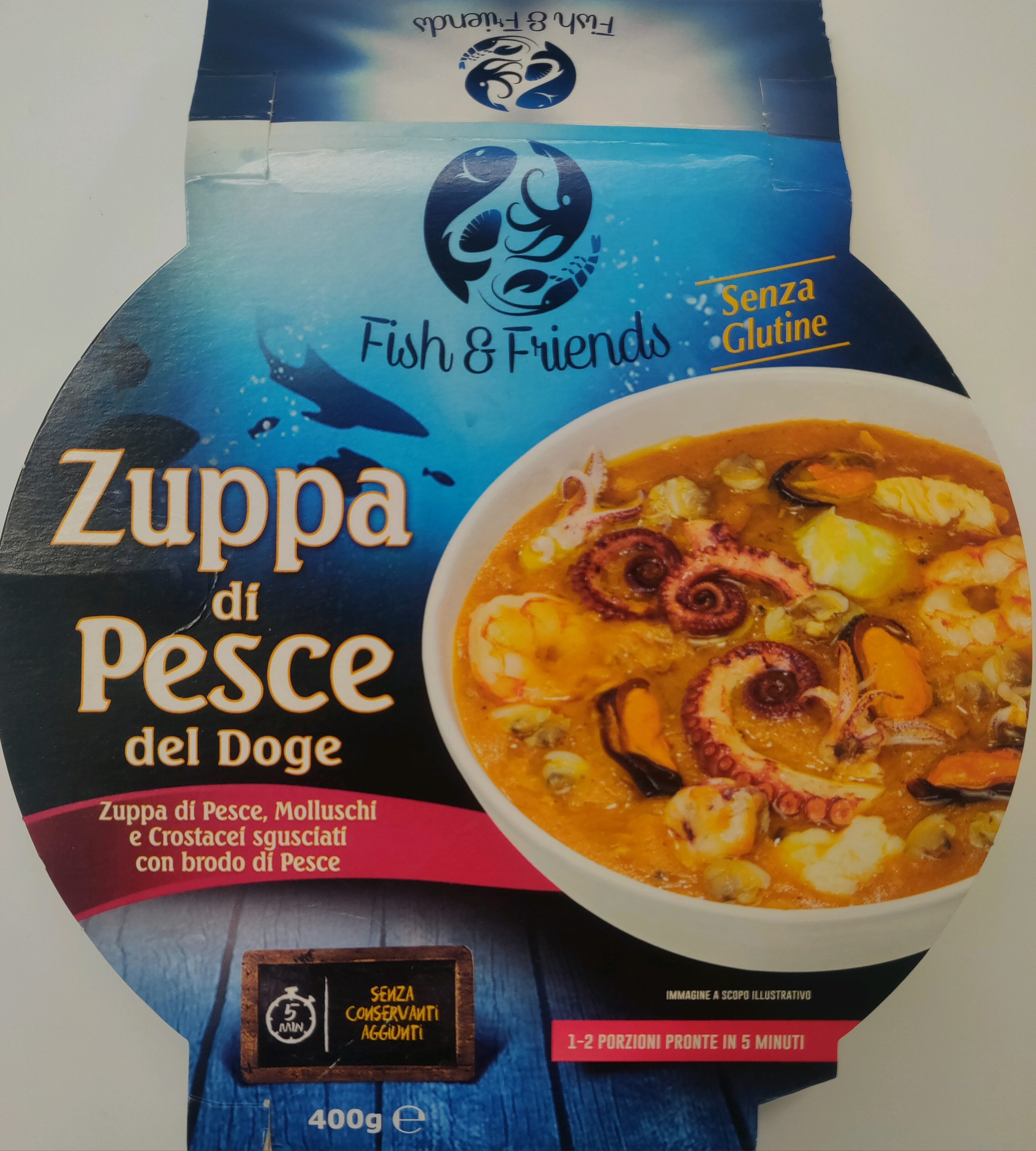 Confezione di Zuppa di pesce del Doge