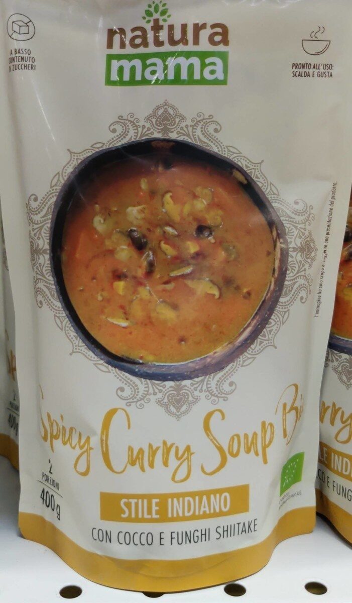 Confezione di Spicy Curry Soup Bio