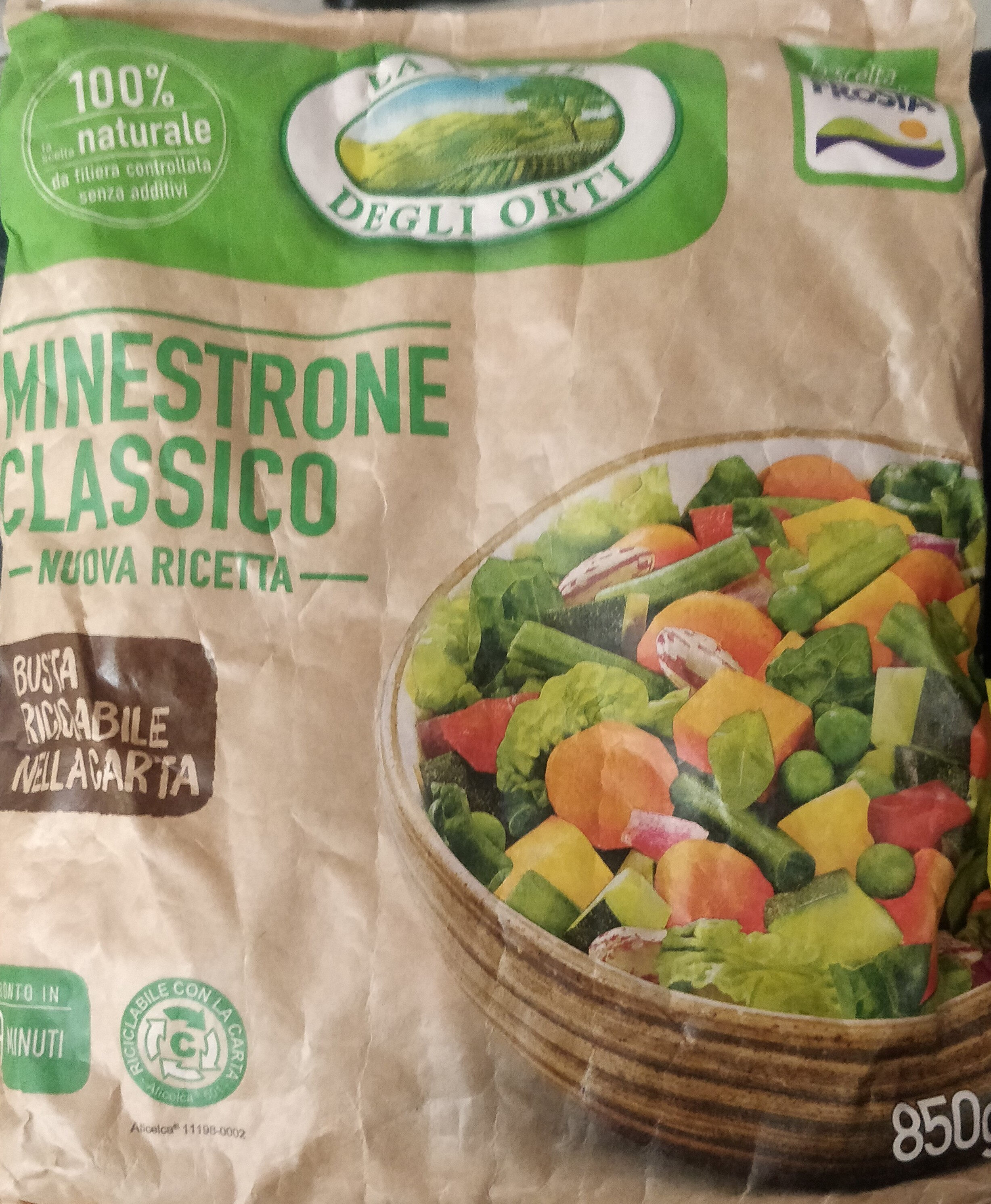 Confezione di Minestrone classico