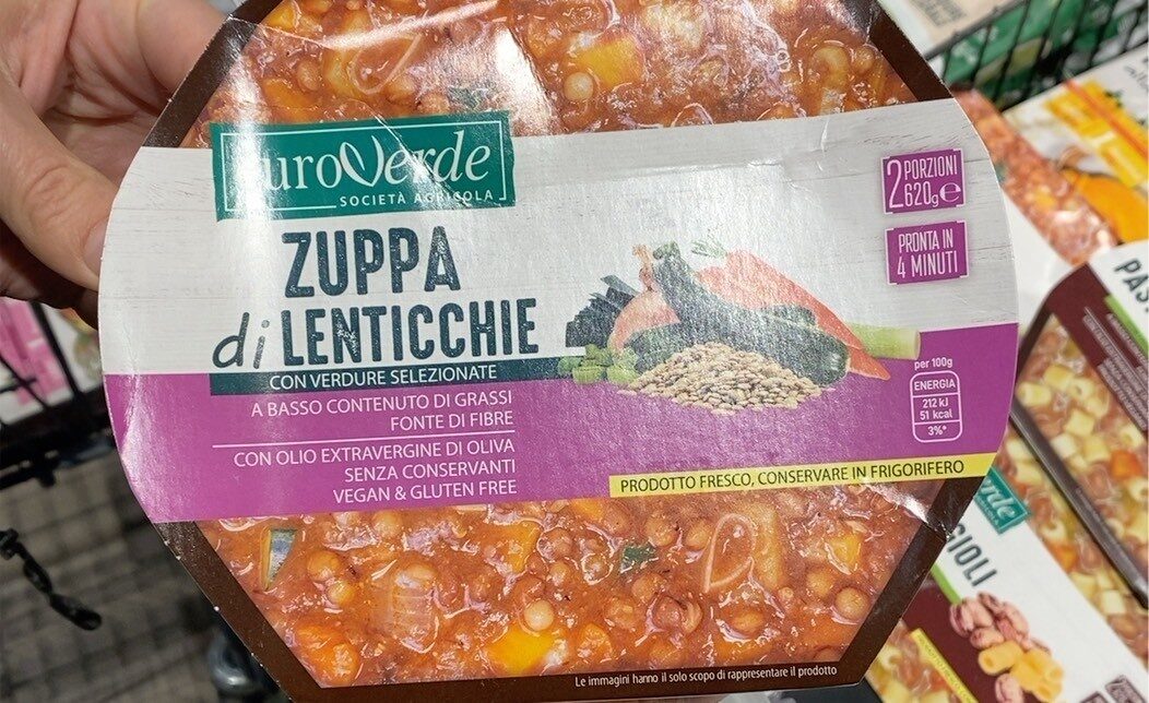 Confezione di Zuppa di lenticchie