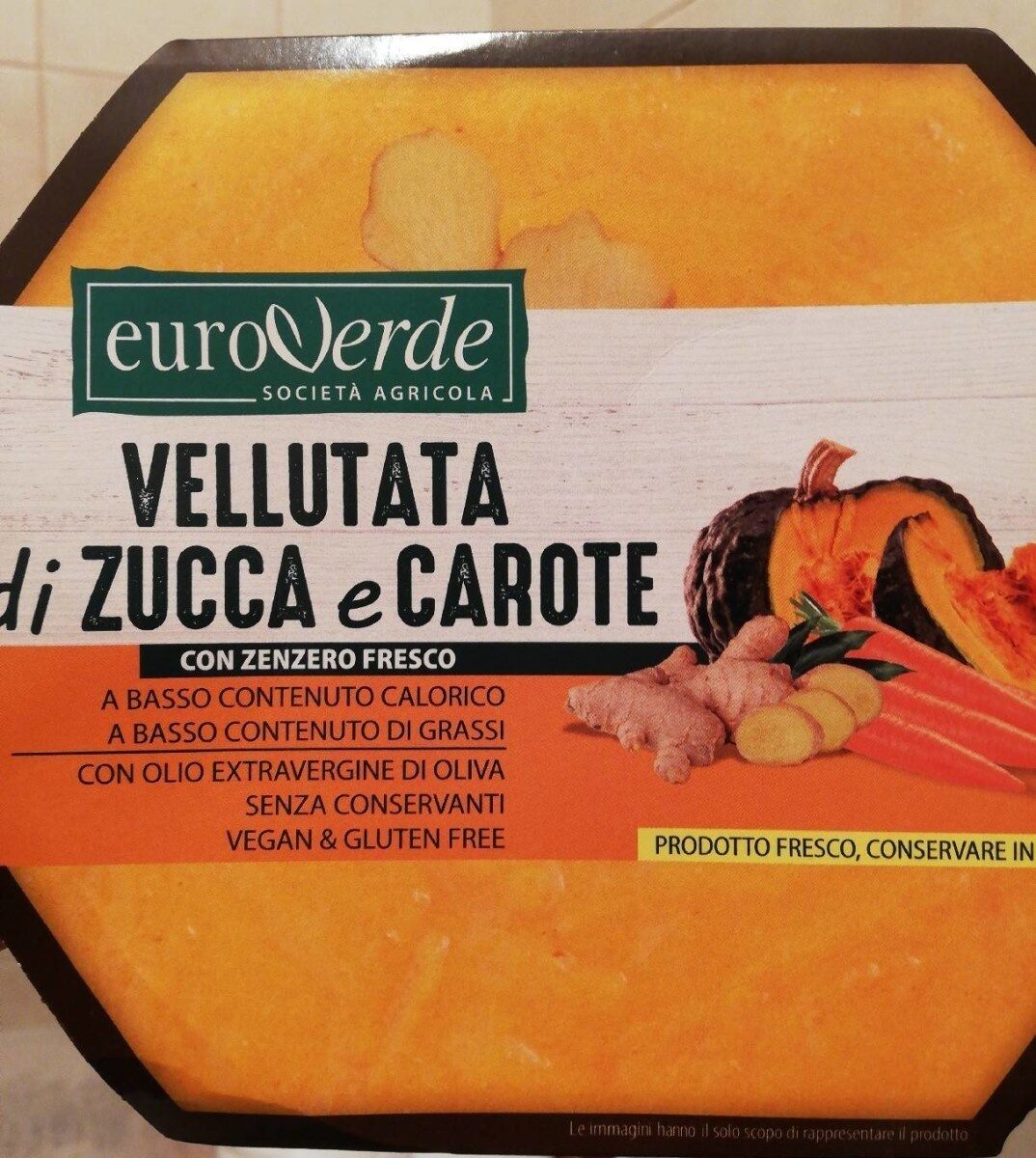 Confezione di Vellutata di Zucca e Carote
