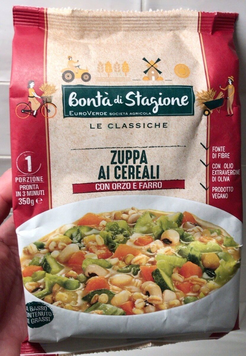 Confezione di Zuppa ai cereali