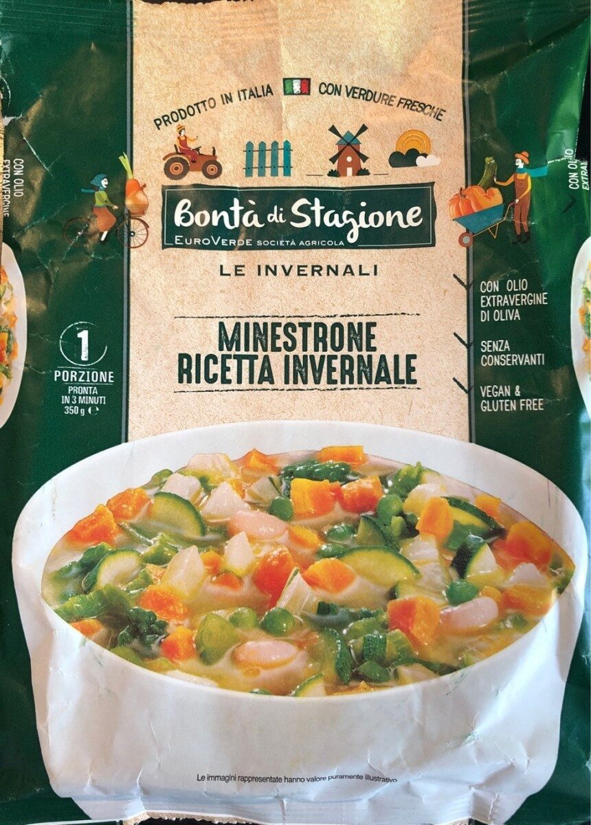 Confezione di Minestrone Ricetta Invernale