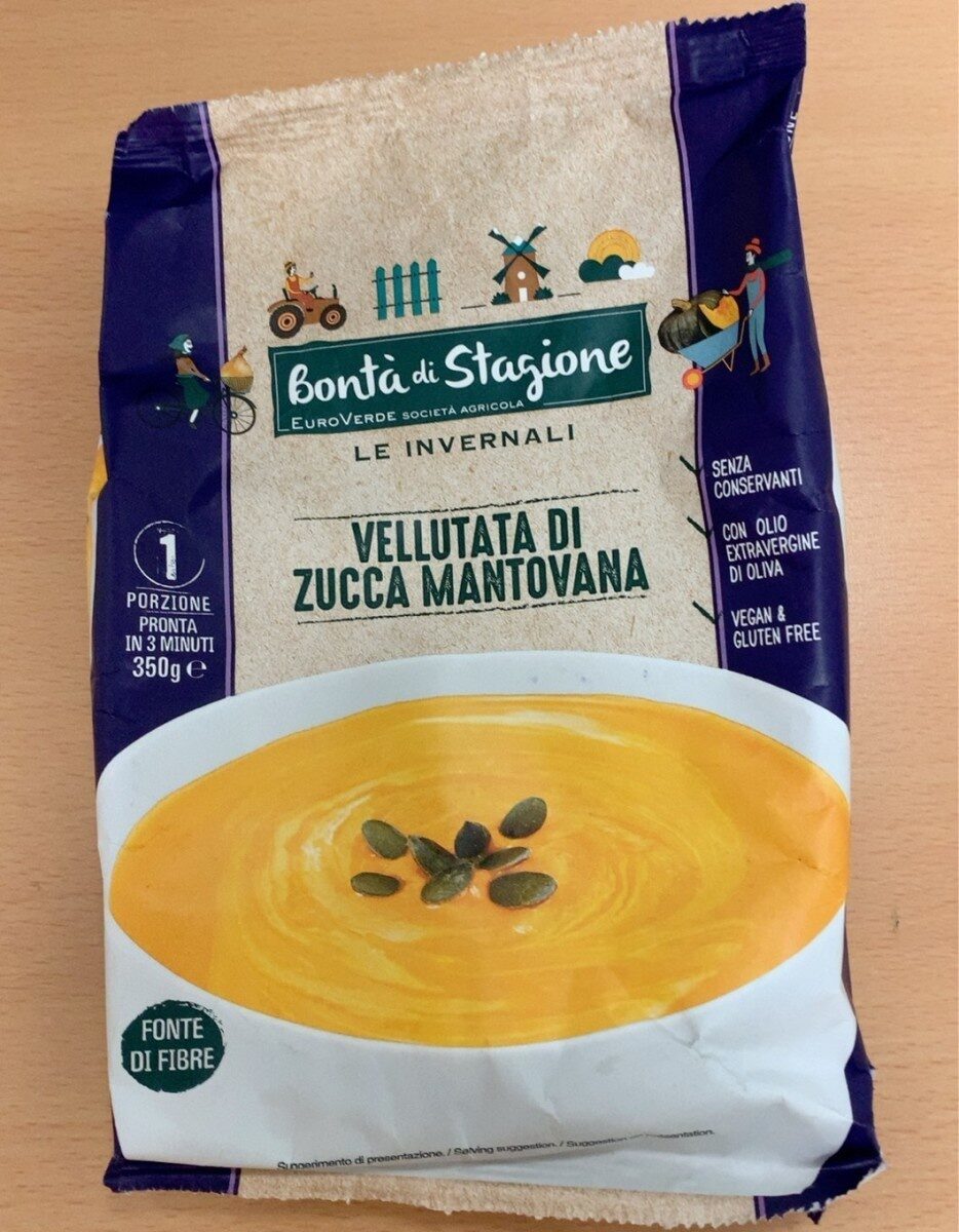 Confezione di Vellutata di zucca mantovana