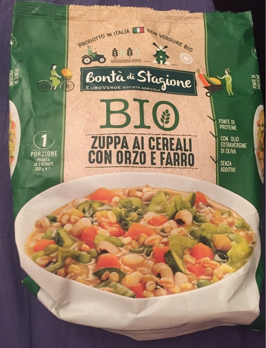 Confezione di Soupe de legumes et cereales