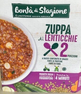 Confezione di Zuppa di lenticchie