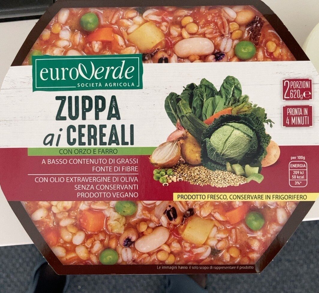Confezione di Zuppa ai cereali