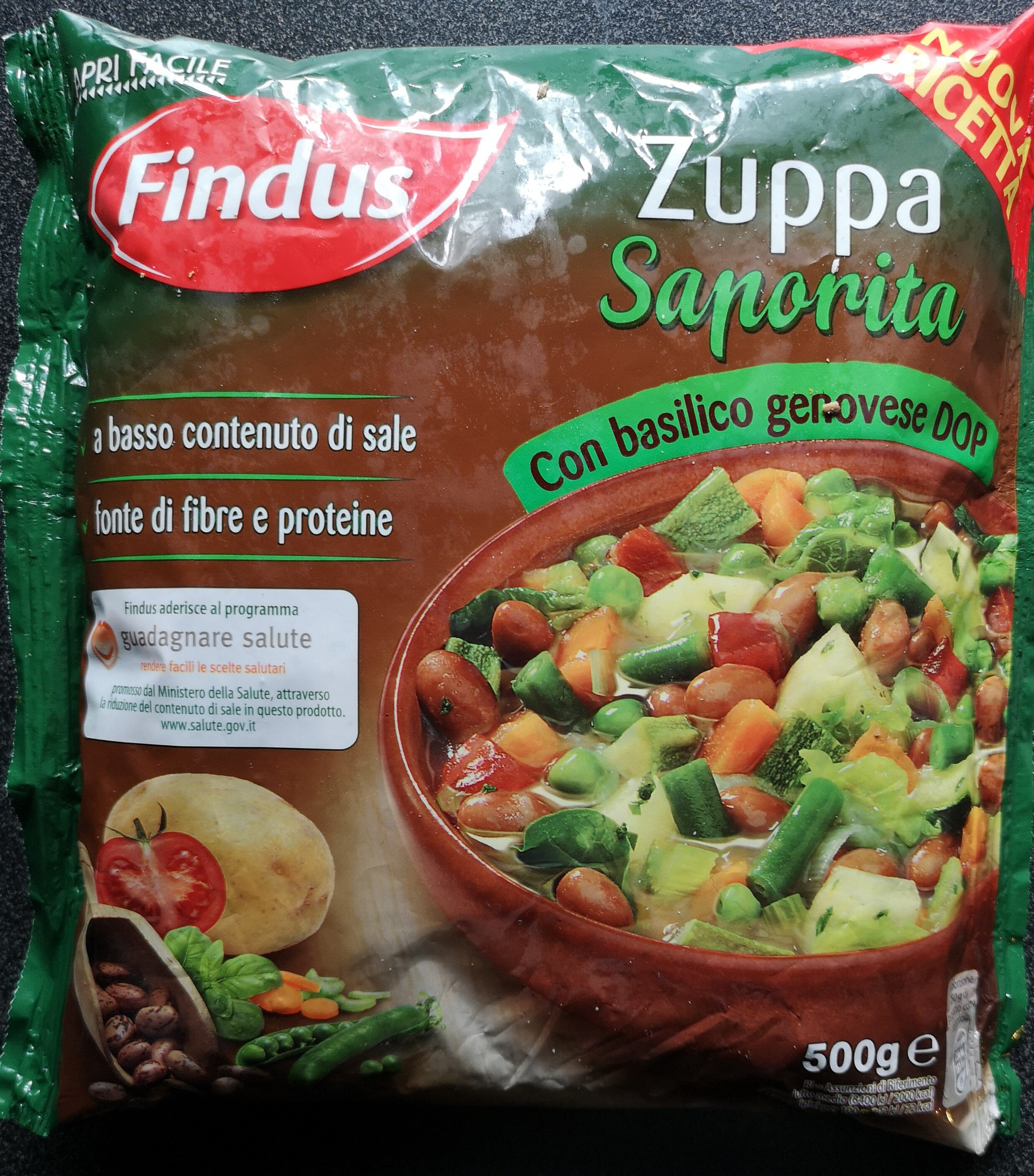 Confezione di Zuppa saporita
