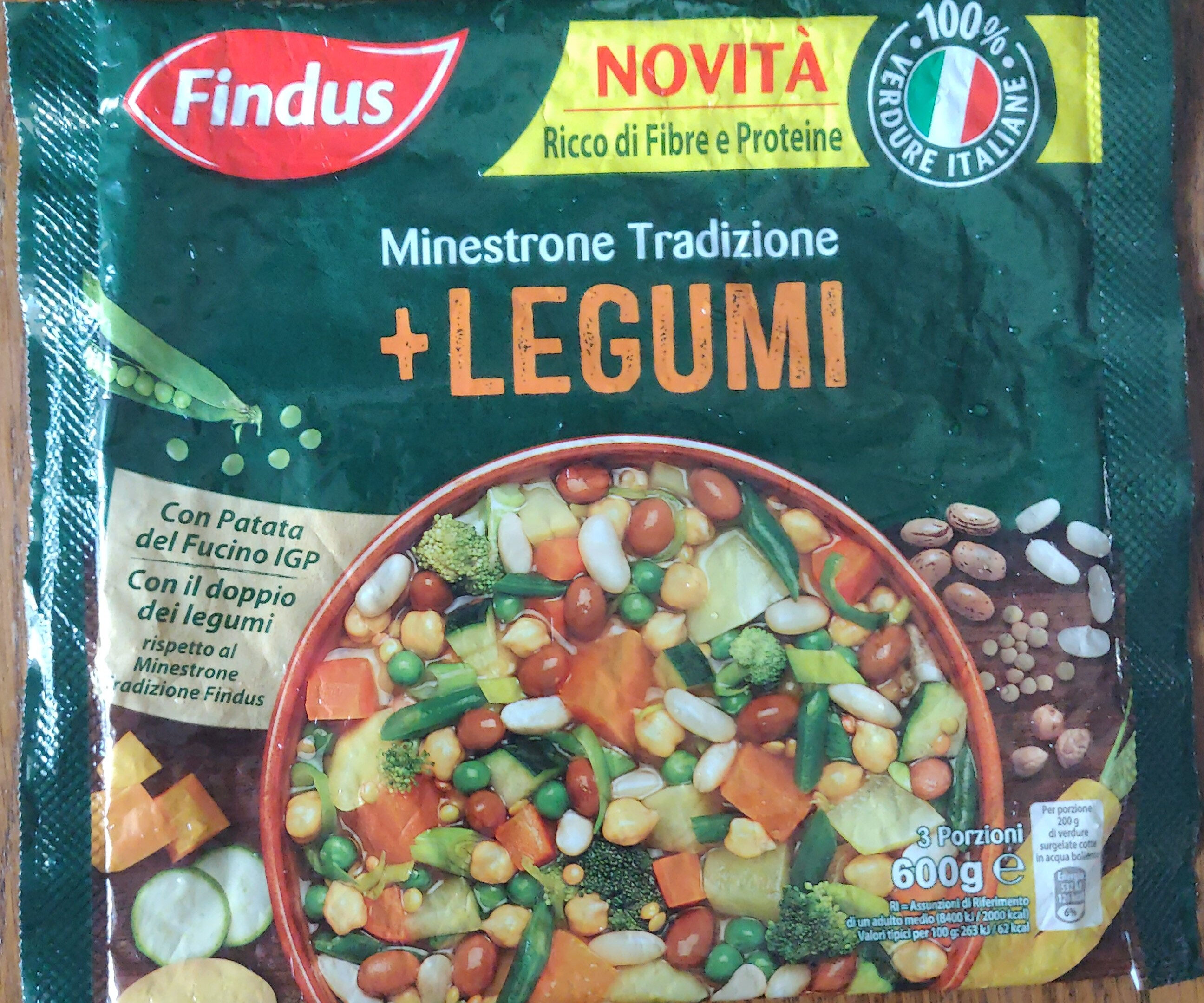 Confezione di Minestrone tradizione + legumi