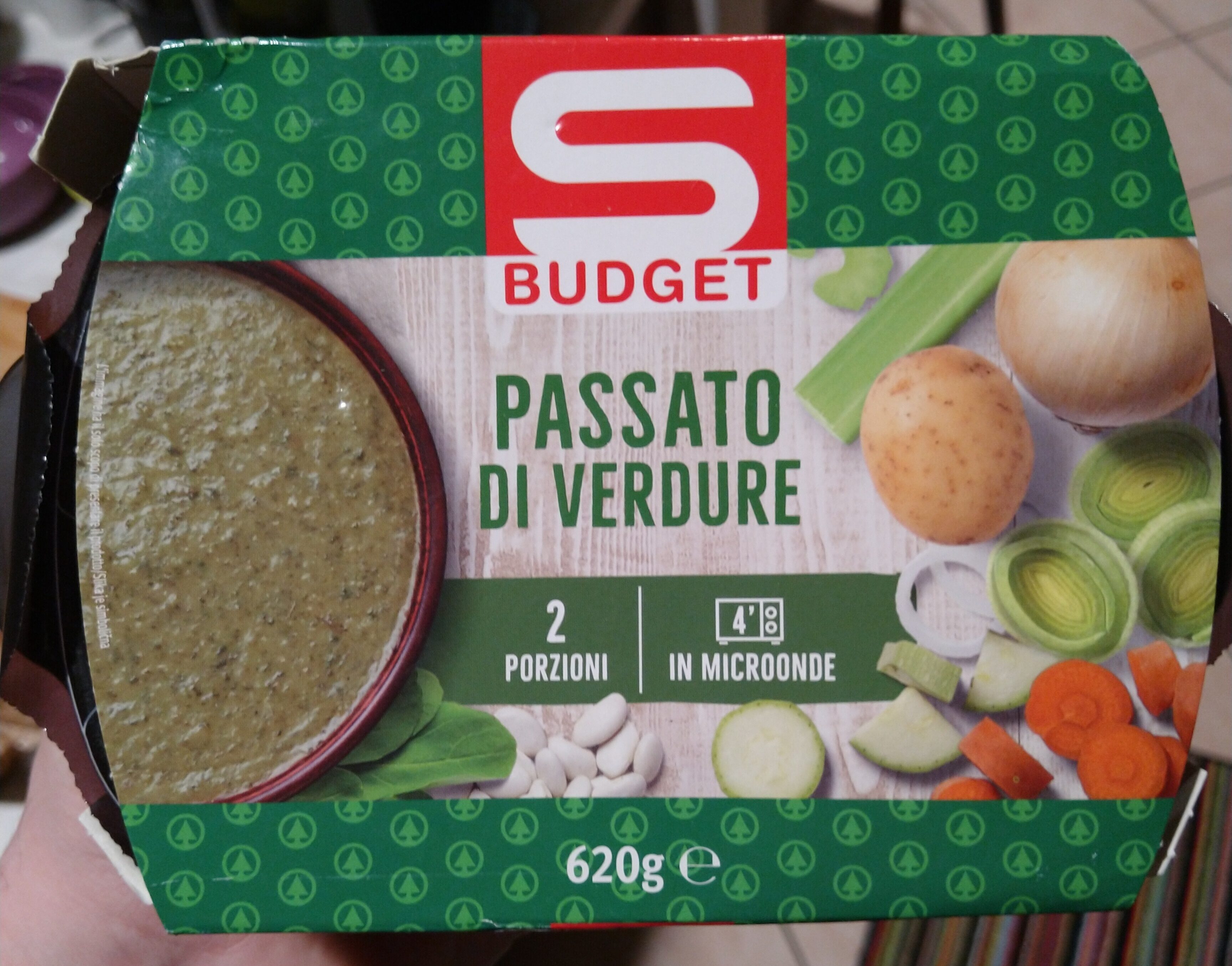 Confezione di Passato di verdure