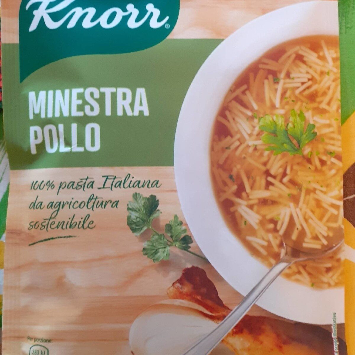 Confezione di Minestra di pollo