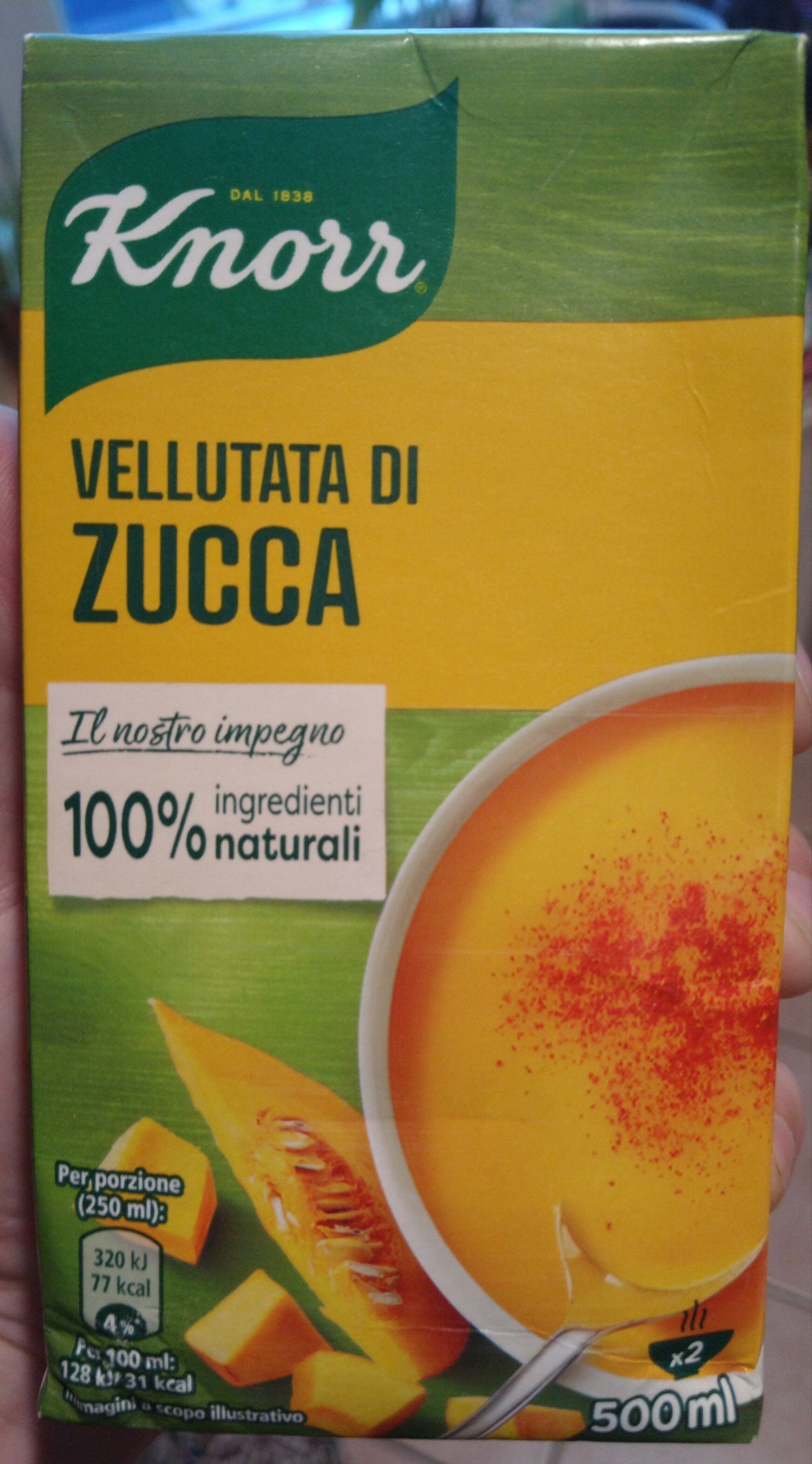 Confezione di Vellutata di zucca