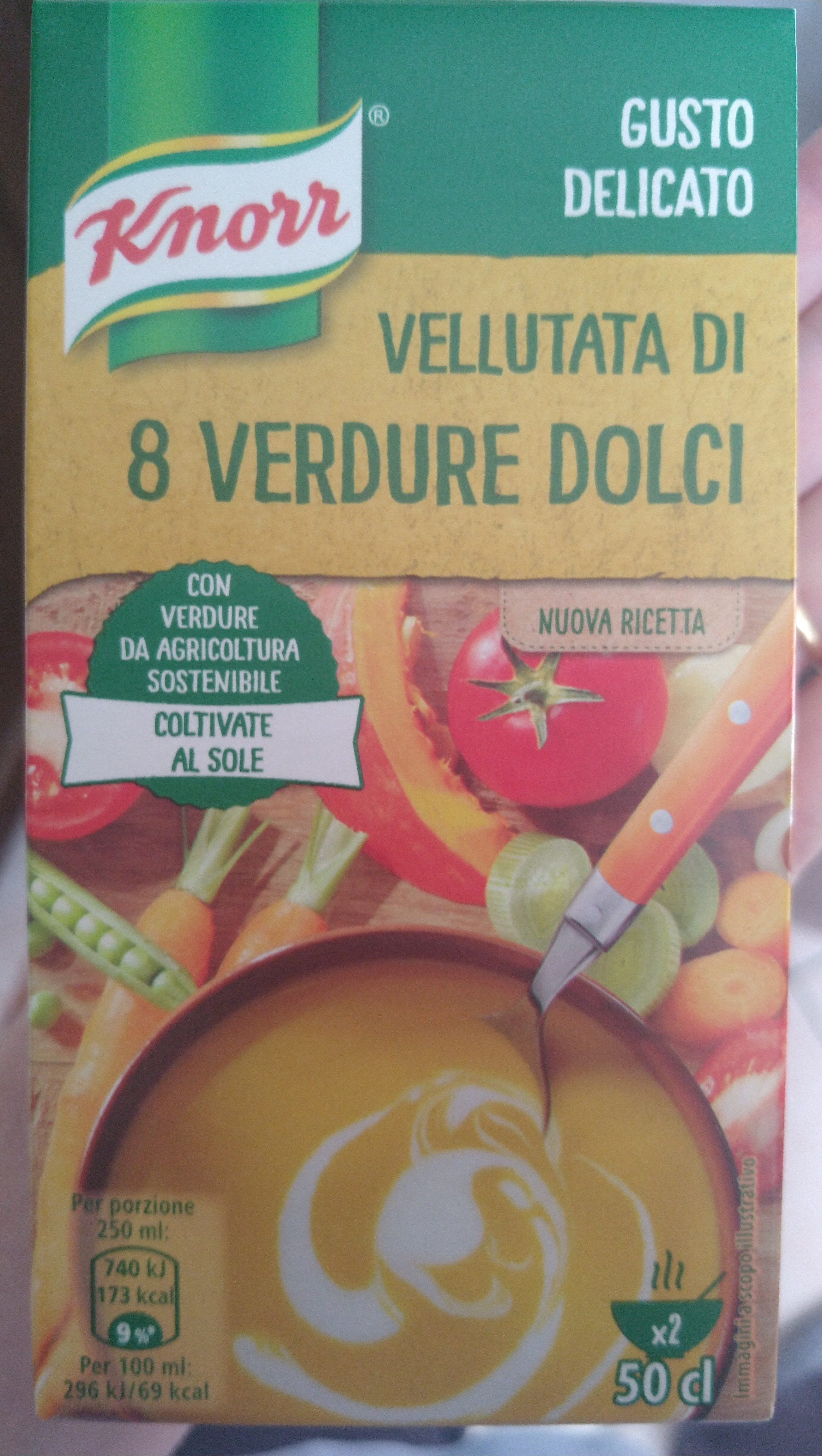 Confezione di Vellutata di 8 verdure dolci