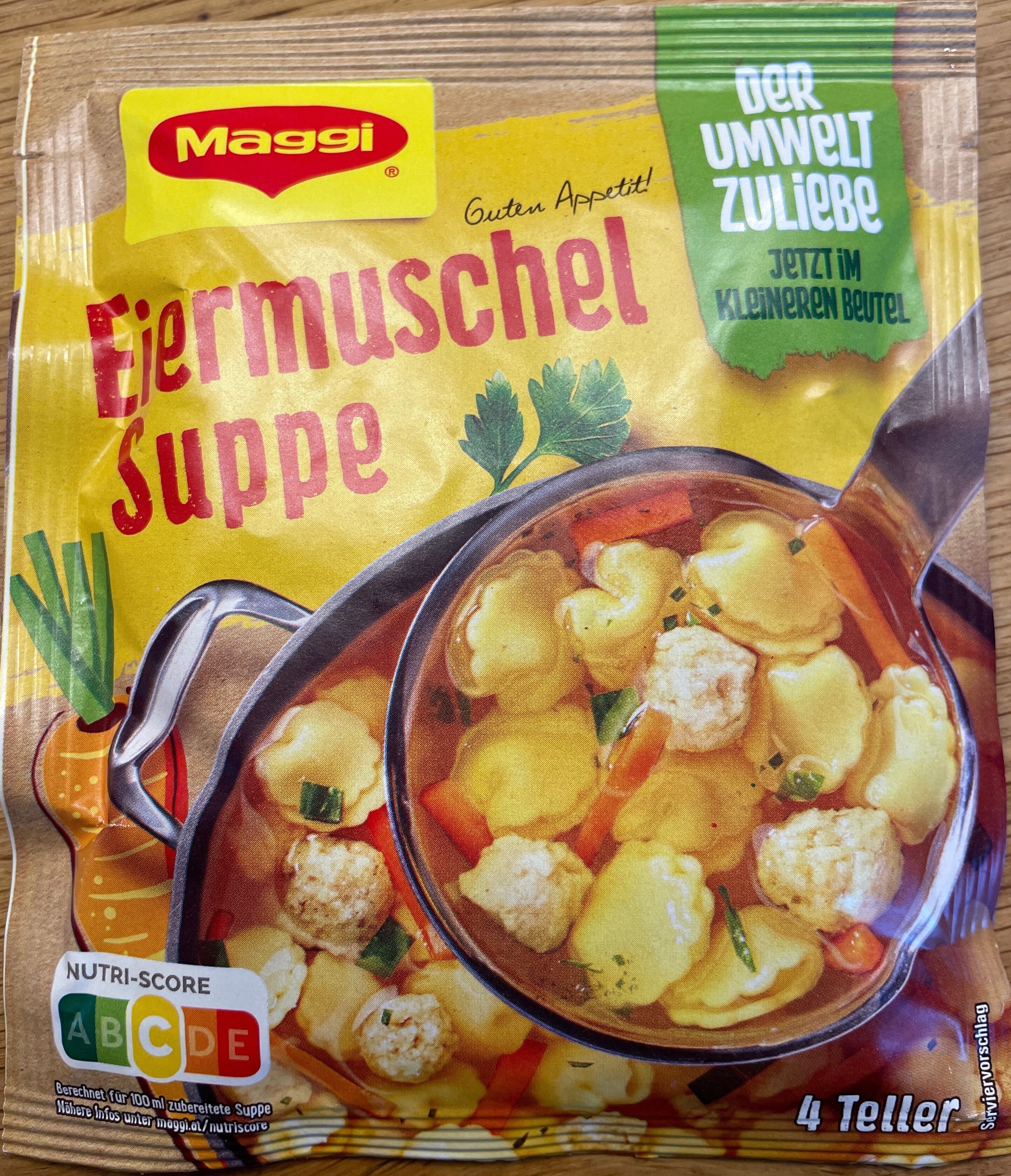 Confezione di Basis Eiermuschelsuppe